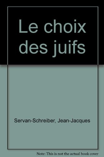 Le Choix des juifs