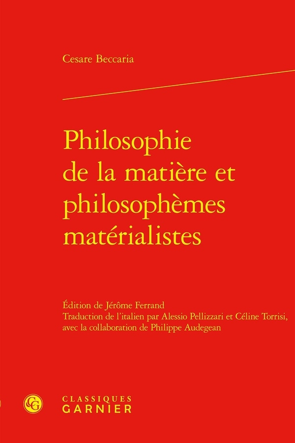 Philosophie de la matière et philosophèmes matérialistes