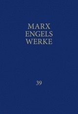MEW / Marx-Engels-Werke Band 39