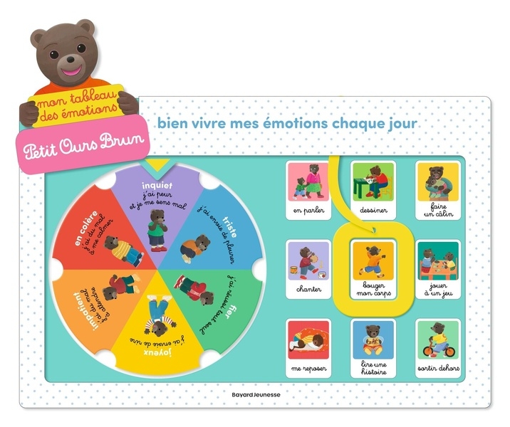 Petit Ours Brun - Mon tableau des émotions