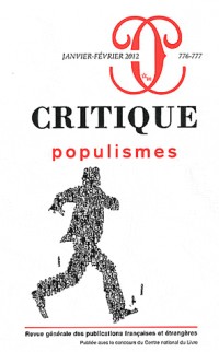 Critique, N° 776-777, Janvier- : Populismes