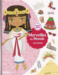 Minimiki - Stickers - Merveilles du Monde: 300 Stickers
