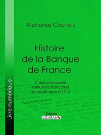 Histoire de la Banque de France: Et des principales institutions françaises de crédit depuis 1716