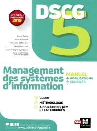 DSCG 5 - Management des systèmes d'information - Manuel et applications