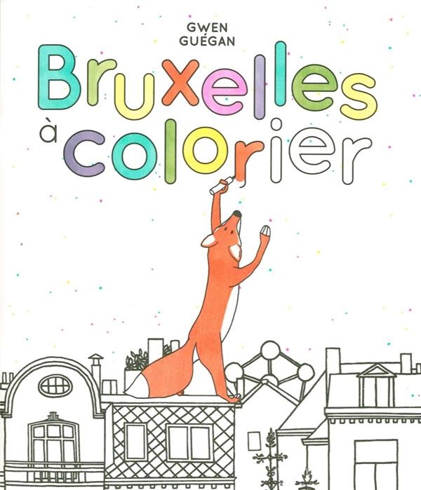 Bruxelles à colorier