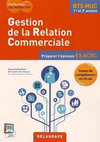 Gestion de la relation client BTS MUC élève 2015