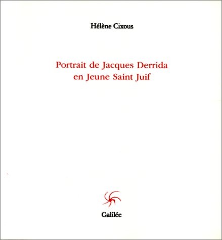 Portrait de Jacques Derrida en jeune saint juif