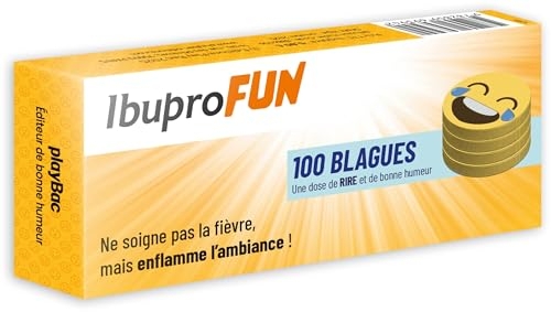 IBUPROFUN: 100 blagues - Une dose de rire et de bonne humeur