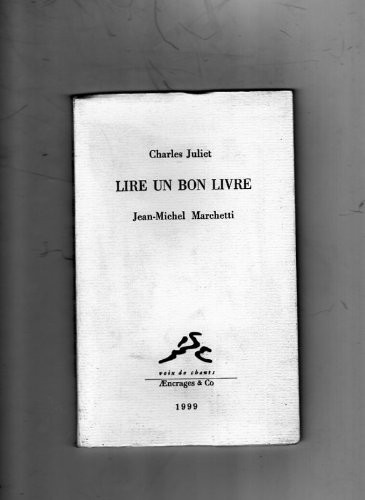 Lire un bon livre [9782904247552]