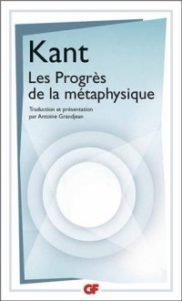 Les progrès de la métaphysique