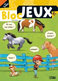 Les blocs jeux : Bloc Jeux Poneys - De 5 à 6 ans
