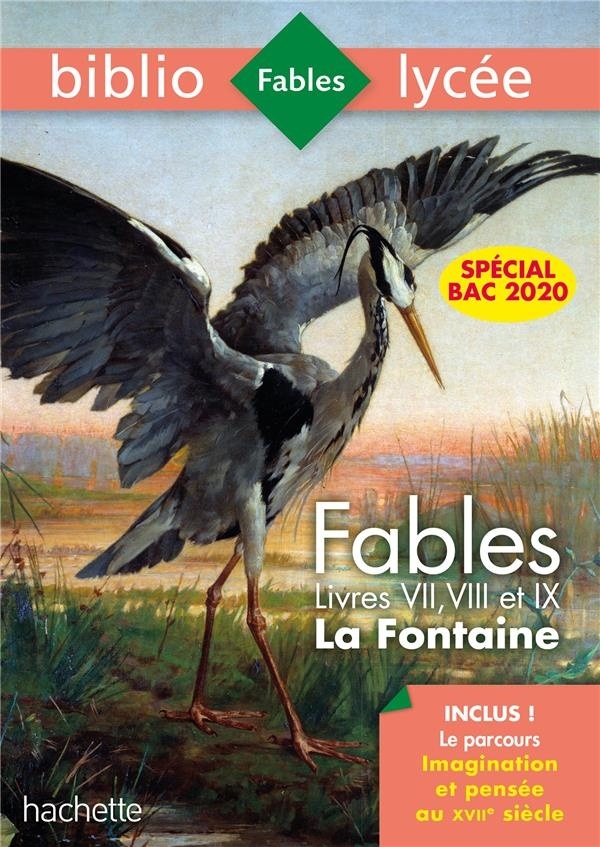 Bibliolycée Fables de la Fontaine Bac 2020