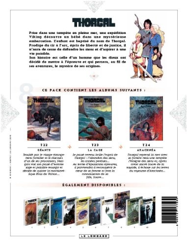 Pack découverte Thorgal 8 - 3 BD pour le prix de 2 : T22 édition spéciale + T23 + T24