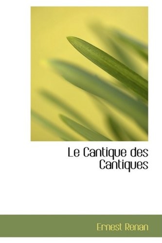 Le Cantique Des Cantiques [9780559182525]