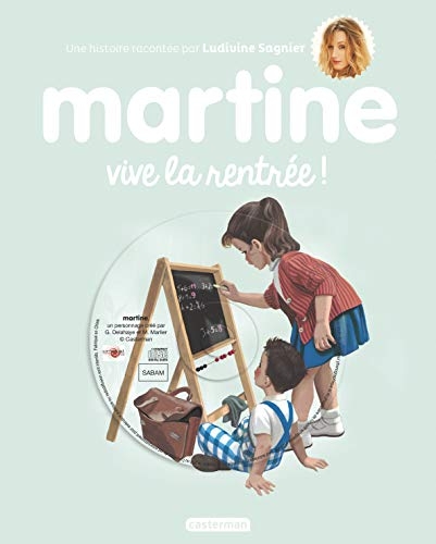 Martine, vive la rentrée !: édition 2018, avec CD ! (Livres CD) (French Edition)