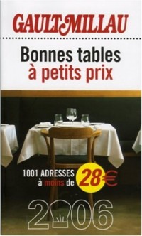 Bonnes tables à petits prix : 1001 Adresses à - de 28€