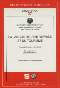 La langue de l'entreprise et du tourisme : Actes du Séminaire international