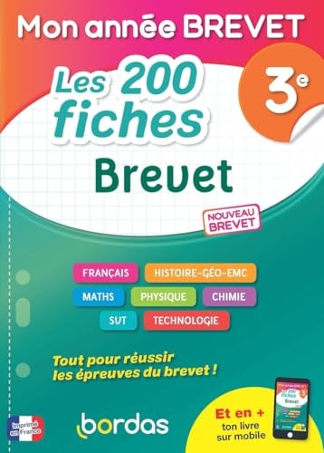 200 Fiches Brevet 3e