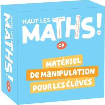 Haut les maths ! CP - Boite de matériel de manipulation (jetons et cubes empilables)