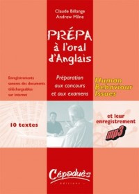 Human Behaviour Issues- Prepa a l'Oral d'Anglais - Preparation aux Concours et aux Examens