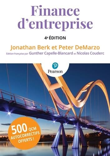 Finance d'entreprise 4e édition + QCM