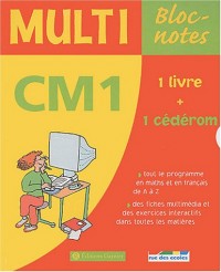 Multi Bloc-notes CM1 (1 CD-Rom inclus)