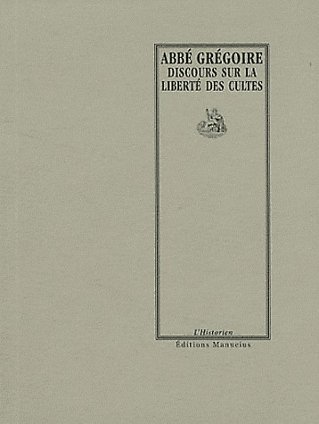 Discours sur la liberté des cultes