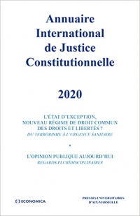 Annuaire international de justice constitutionnelle: Vol XXXVI - Année 2020