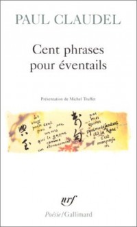 Cent phrases pour éventails