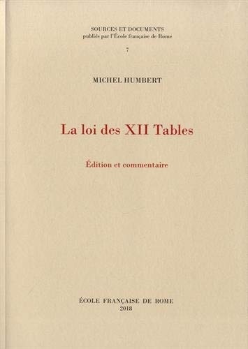 La loi des XII tables