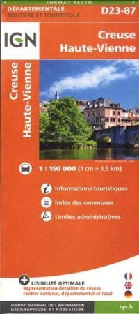 D23 D87 CREUSE HAUTE-VIENNE