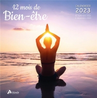 Calendrier 12 mois de bien-être 2023