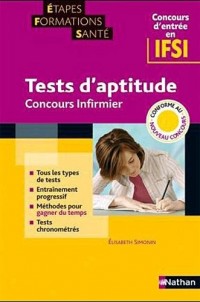 Tests d'aptitude - Concours infirmier