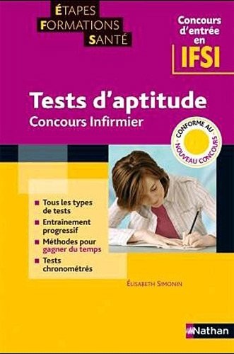 Tests d'aptitude - Concours infirmier