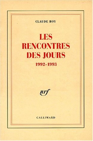 Les rencontres des jours: (1992-1993)