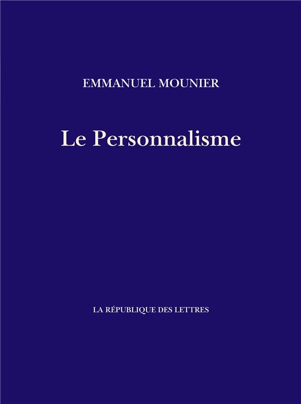 Le Personnalisme
