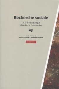 Recherche sociale : De la problématique à la collecte des données