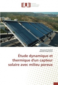 Étude dynamique et thermique d'un capteur solaire avec milieu poreux