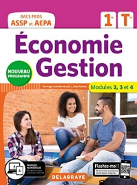Économie-Gestion 1re, Tle Bac Pro ASSP et AEPA, modules 2, 3, 4 (2020) - Pochette élève