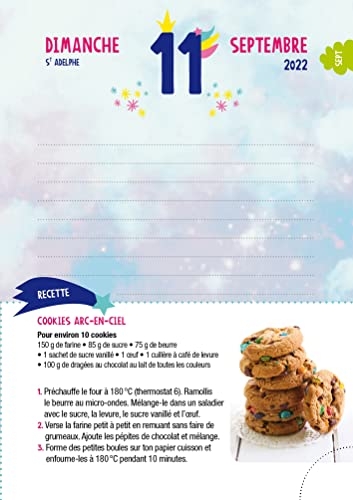 AGENDA SCOLAIRE LICORNES 2023-2024