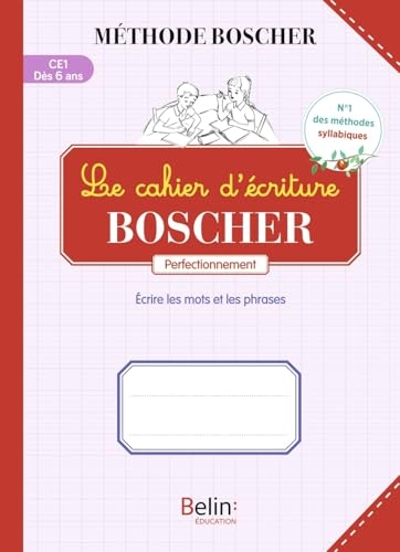 Le cahier d'écriture Boscher - perfectionnement