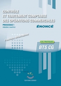 Contrôle et traitement des opérations commerciales - Enoncé: Processus 1 du BTS CG