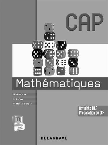 Mathématiques CAP : Livre du professeur