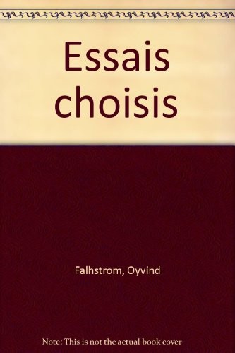 Essais choisis