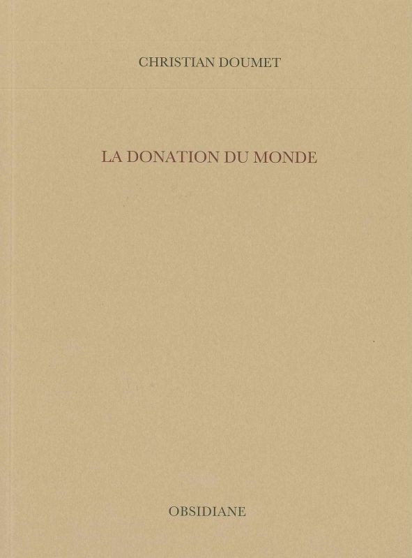 La donation du monde