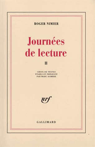 Journées de lecture, tome 2