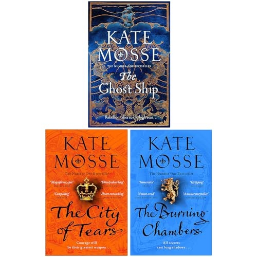 The Joubert Family Chronicles Collection 3 Books Set By Kate Mosse (The City of Tears, The Burning Chambers & [Hardcover] The Ghost Ship)