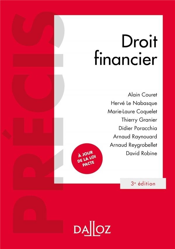 Droit financier - 3e éd.