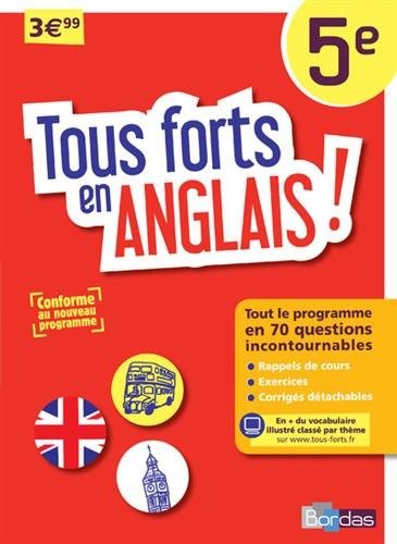 Tous forts en Anglais 5e - Nouveau programme 2016
