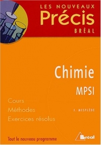 Chimie MPSI